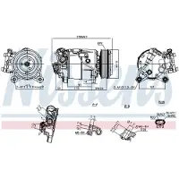 Nissens Airco-compressor 891019
