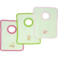 Bianco Blu Babies Slabber - 3 stuks - Roze