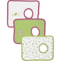 Bianco Blu Babies Slabber - 3 stuks - Roze