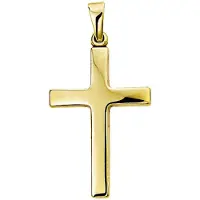 Trendjuwelier huiscollectie 4007375 Gouden bedel kruis
