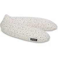 Snoozzz Zwangerschapskussen Zijslaapkussen Lichaamskussen - 185 cm - microparel vulling- luxe draagtas - wasbare hoes - Flower