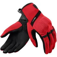 REV'IT! Mosca 2 Dames Handschoenen Rood Zwart Maat S