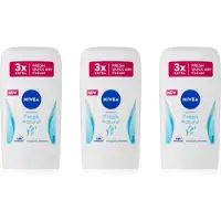Nivea Deo Stick - Fresh Natural - 3 x 50 ml