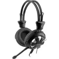 A4Tech HS-28 (Bedraad), Gaming headset, Zwart, Grijs