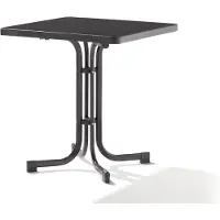 Sieger - Mecalit Tuintafel 70x70 - Grijs