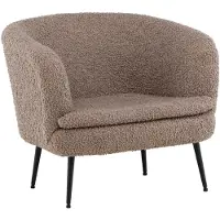 Ebuy24 Nordkoster fauteuil bruin.