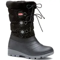Olang Patty Lux Nero zwart snowboots dames. Maat: 35/36
