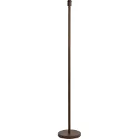 Light & Living Vloerlamp Ø25x148,5 cm WASHINGTON hout print donker bruin