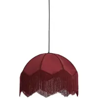 Light & Living Hanglamp Malacia Ø 60cm - velvet bordeaux