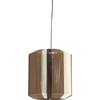 Light & Living Hanglamp Kozana bruin Ø 48cm
