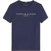 Tommy Hilfiger Shirt nachtblauw / lichtrood / wit