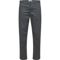 Selected Chino 'New Miles' basaltgrijs