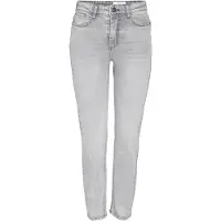 Noisy May Jeans 'NMMoni' grey denim / zwart