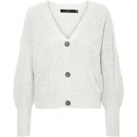 Vero Moda Gebreid vest 'Lea' wit