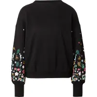 ONLY Sweatshirt 'ONLBrooke' lichtgroen / rosé / zwart / wit