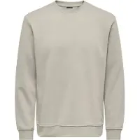 Only & Sons Sweatshirt 'CONNOR' grijs / lichtgrijs