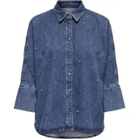ONLY Blouse 'OnlGrace' blauw denim