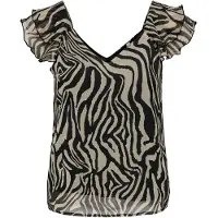 ONLY - ONLASTA LIFE CAPSLEEVE V-NECK TOP PTM - Dames - Blouses