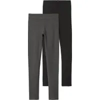 Name it Leggings 'NKFVivian' donkergrijs / zwart