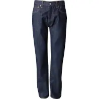 Levi's Jeans '555 Relaxed Straight' donkerblauw / donkeroranje