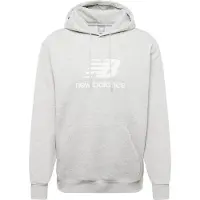 New Balance Sweatshirt 'Essentials' grijs gemêleerd / wit