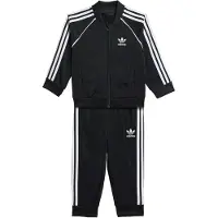 Adidas Originals Joggingpak 'Adicolor' zwart / wit