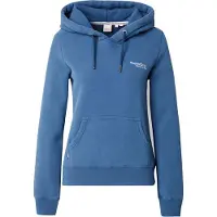 Superdry Sweatshirt 'Essential' hemelsblauw / wit
