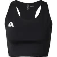 Adidas Sporttop 'Adizero E' zwart / wit