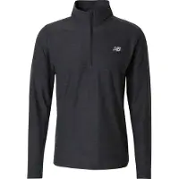 New Balance Space Dye 1/4 Zip Heren Sporttrui - BLACK