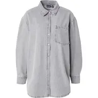Pieces Blouse 'MAISIE' grey denim