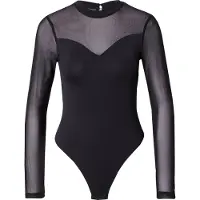 Pieces Shirt body 'PCMILLY' zwart