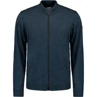No-excess Gebreid vest navy