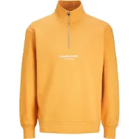 Jack & Jones Sweatshirt 'JORVesterbro' curry / wit