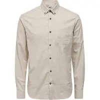 Only & Sons Overhemd 'ONSRoad' lichtgrijs