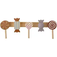 Bloomingville MINI Rudy Kapstok, Bruin, FSC 100% , Grenen