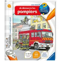 Ravensburger Livre interactif Tiptoi Découvre les pompiers
