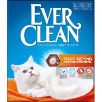 Ever Clean 2x10l Fast Acting Odour Control Klonterende Kattenbakvulling Kat