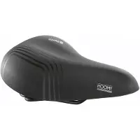 Selle Royal Comfortabel fietszadel - Slow Fit Foam - Vintage look - 277 mm x 215 mm - Zwart