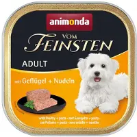 Animonda Vom Feinsten 22x150g met gevogelte & noedels Adult nat hondenvoer
