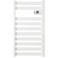 DRL Products ZION Elektrische Badkamerradiator 750 Watt | Wit (RAL 9010)