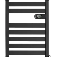 DRL Products ZION Elektrische Badkamerradiator 500 Watt | Antraciet (RAL 7016)