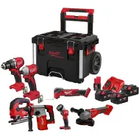 Milwaukee M18 FPP7E-503P combopack 18V 3x 5,0Ah Li-ion