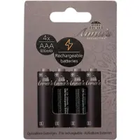 Anna's Collection Oplaadbare Batterij AAA 4 Stuks