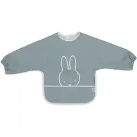 Jollein x Nijntje - Baby Slab Waterproof met Mouw - Miffy Peekaboo Sea Green