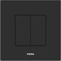 Wisa Delos bedieningspaneel mat zwart tbv XF/XS