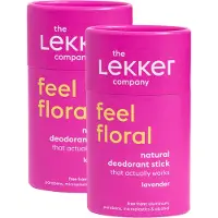 The Lekker Company deodorant stick lavendel duoverpakking