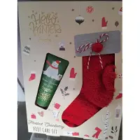 Accentra foot care set - geschenk set kerst - leuk geschenk - winter - cranberry - voet geschenk