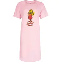 Temptation Dames Bigshirt - Summer Passion Print - Rose - Maat L