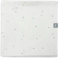 Jollein - Baby Laken Wieg - 75x100cm - Babybed - Katoen - Twinkling Sea Green