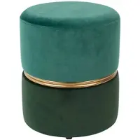 Puur Aneby poef/krukje groen